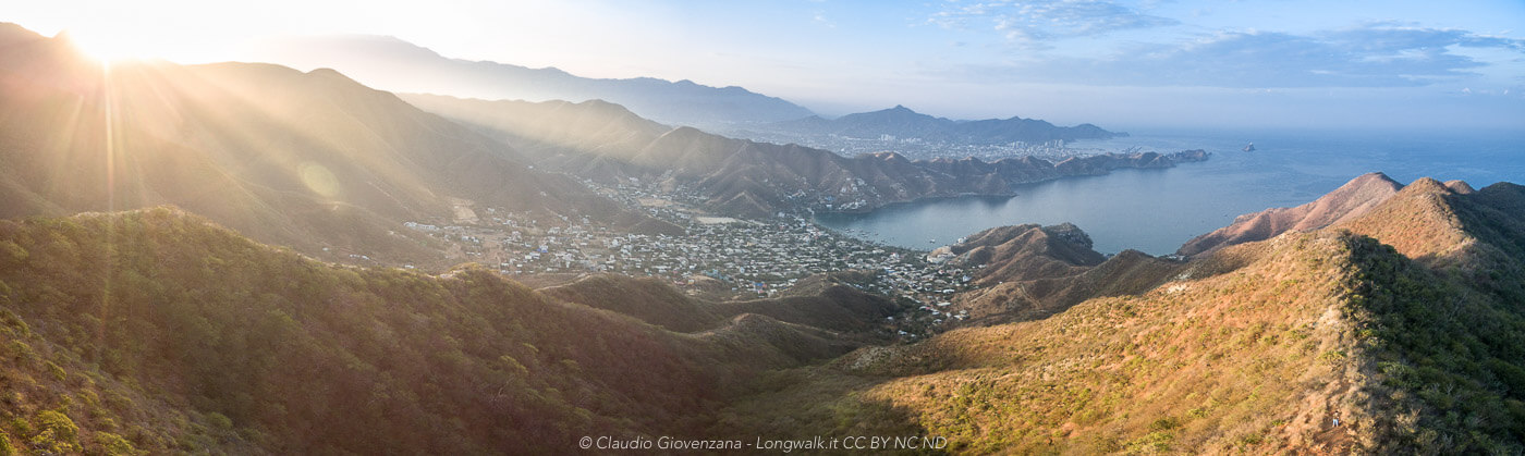 Panoramica di Taganga