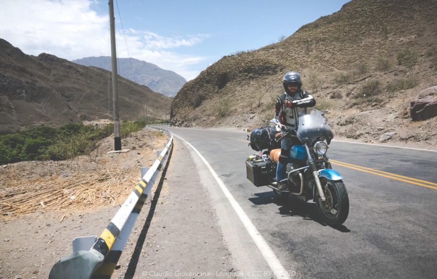 In guzzi sulla Sierra del Perù